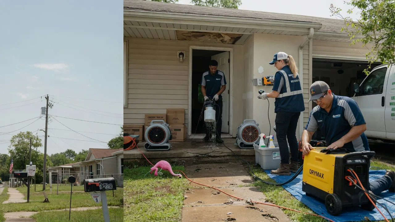 Storm Damage Water Removal in Westport, TN near me